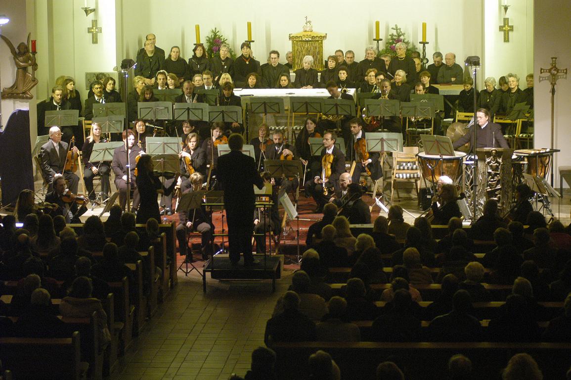 Konzertfoto Chorkonzert zum Advent 2005