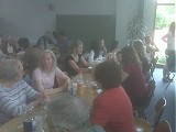 Chortag 2010 Mittagessen in der Schul-Aula