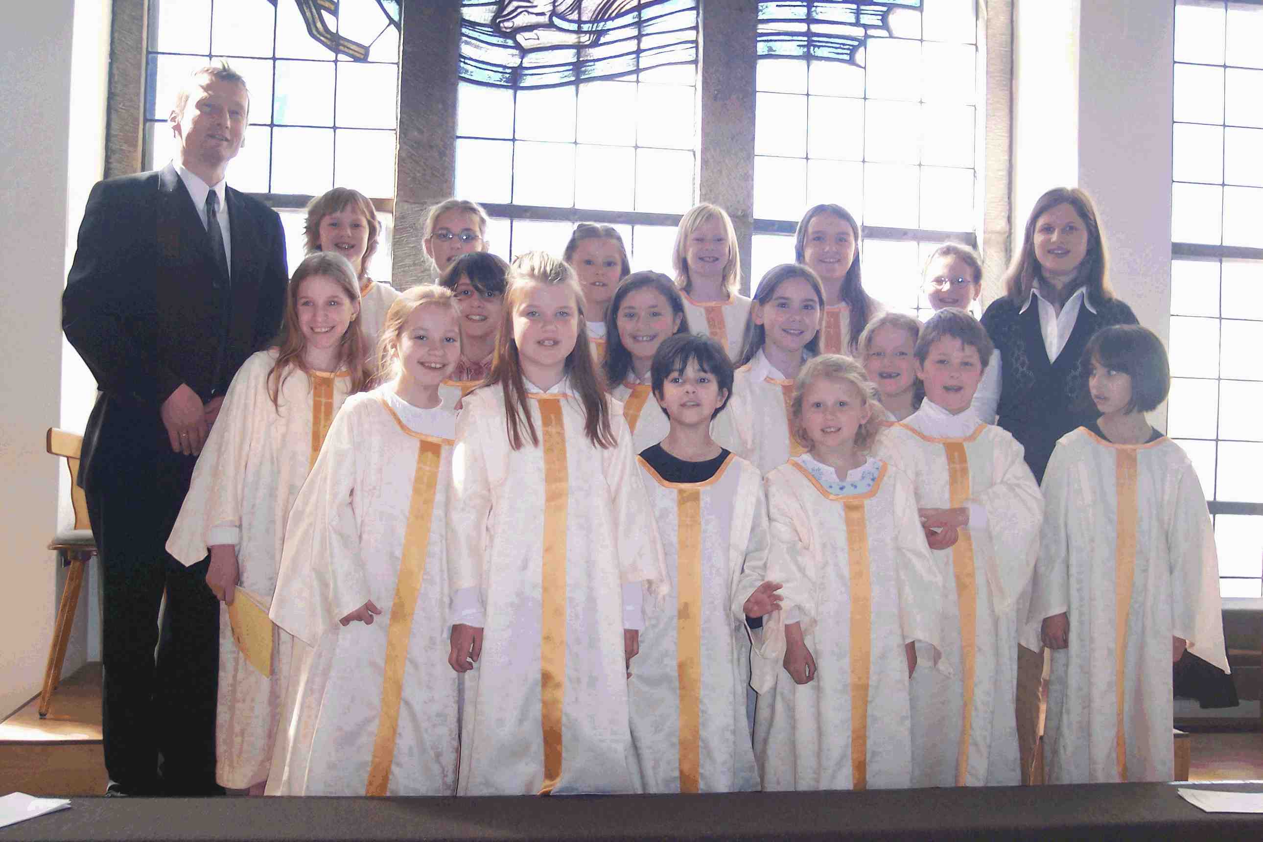 Bei der Erstkommunion 2007